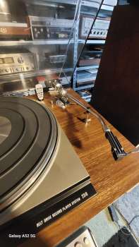 SONY PS 2310 Studio-Laufwerk 1965 Holzfolie woodcase belt Drive Ortofon